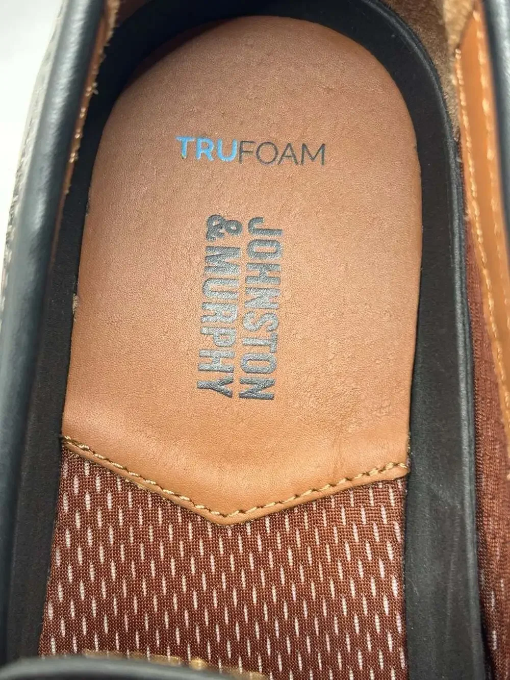 Johnston & Murphy Trufoam Leather Loafers Men's 10M - Picture 6 of 8